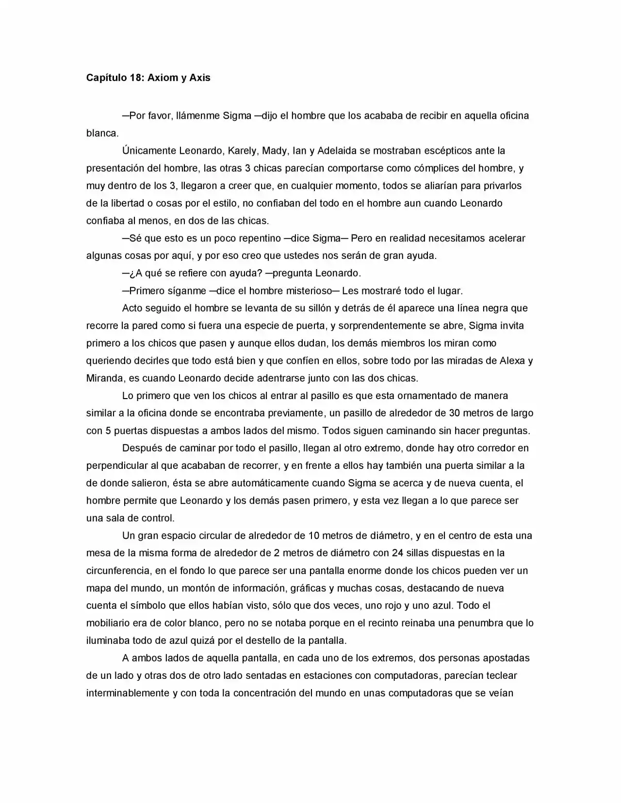 La Diferencia (Novela) - Capítulo 18 - Página 1 - LectorTMOo