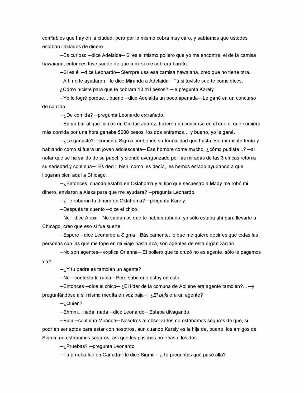 La Diferencia (Novela) - Capítulo 18 - Página 4 - LectorTMOo