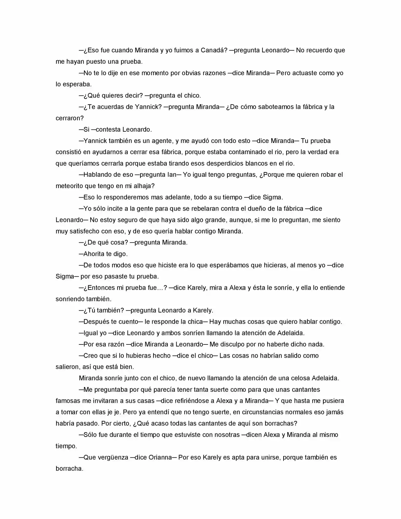La Diferencia (Novela) - Capítulo 18 - Página 5 - LectorTMOo