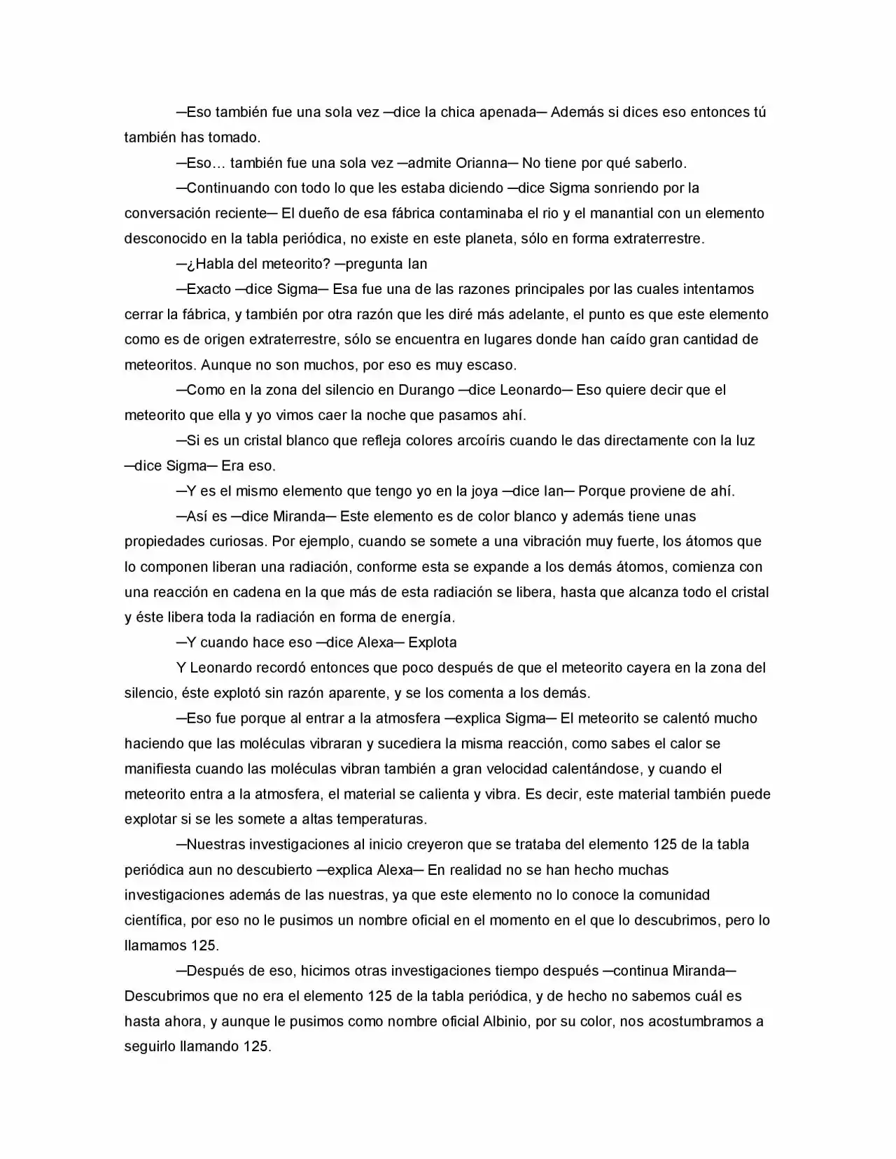 La Diferencia (Novela) - Capítulo 18 - Página 6 - LectorTMOo