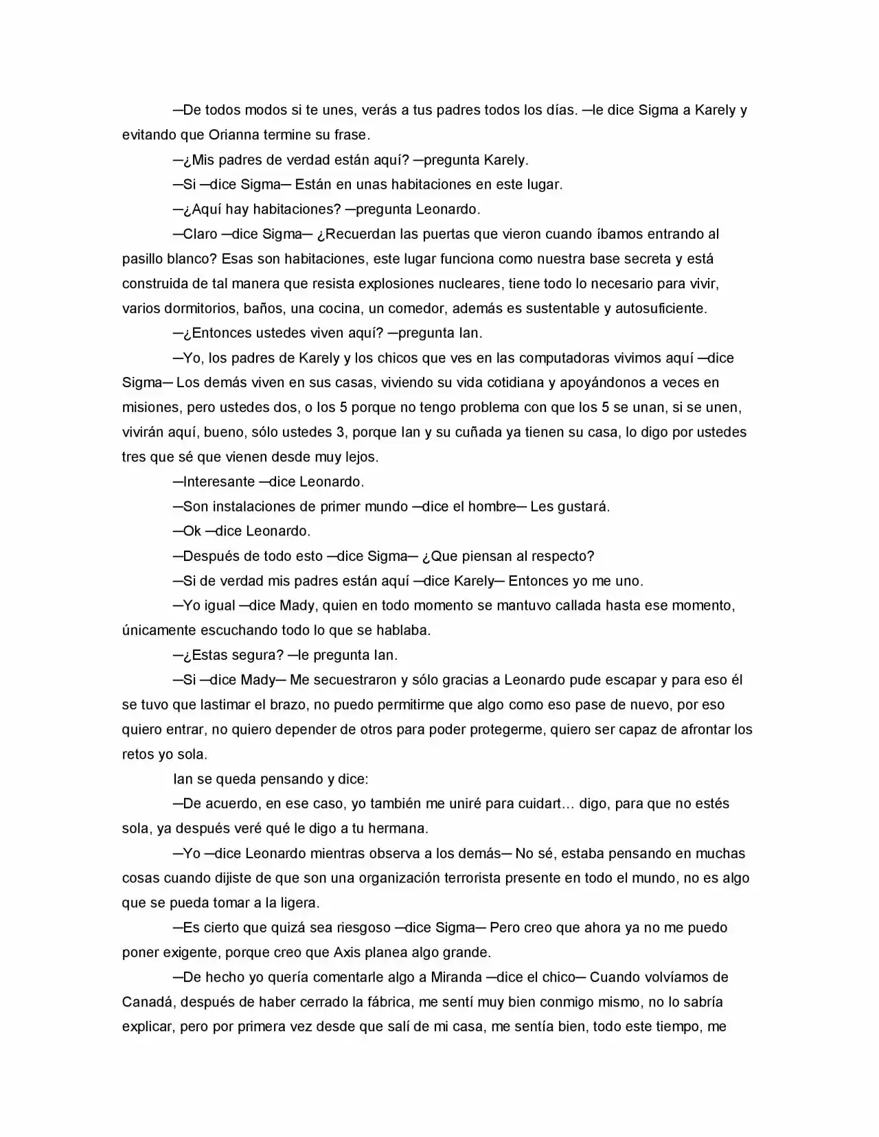La Diferencia (Novela) - Capítulo 18 - Página 10 - LectorTMOo
