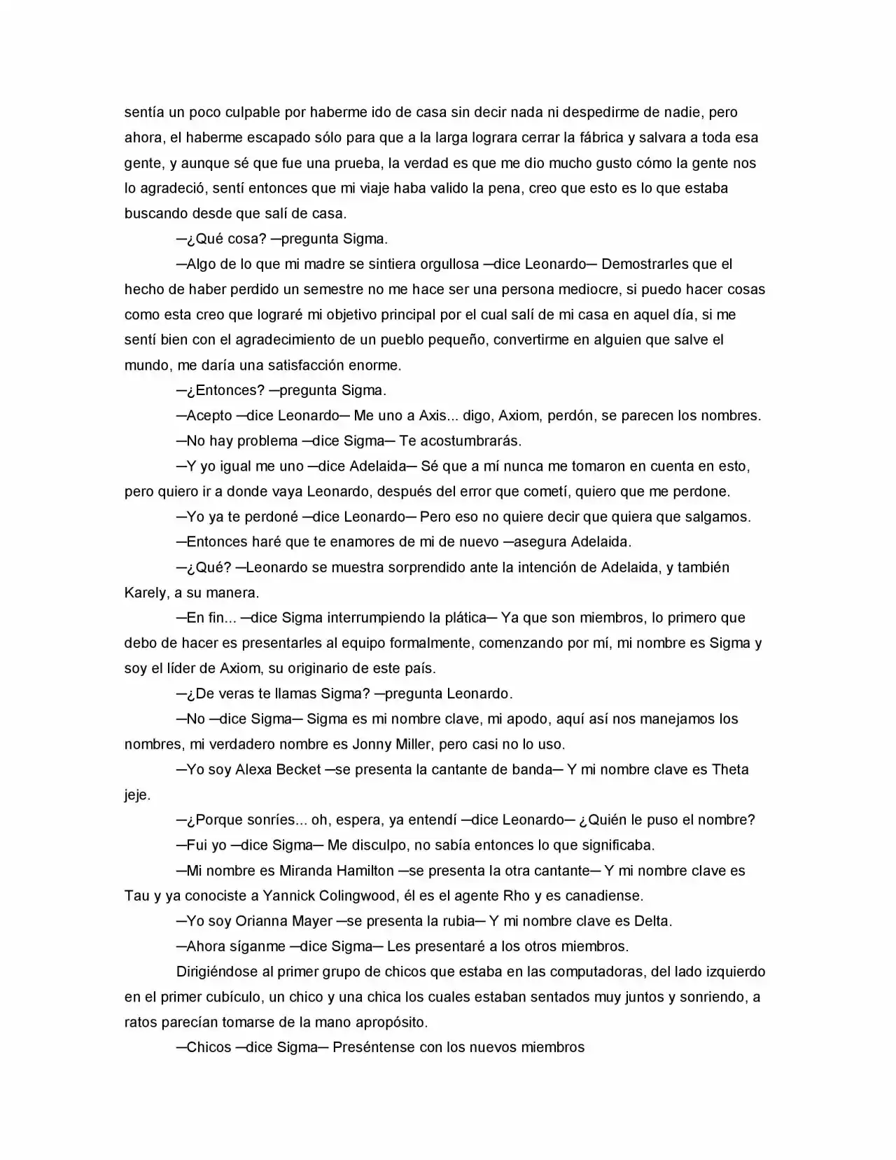 La Diferencia (Novela) - Capítulo 18 - Página 11 - LectorTMOo