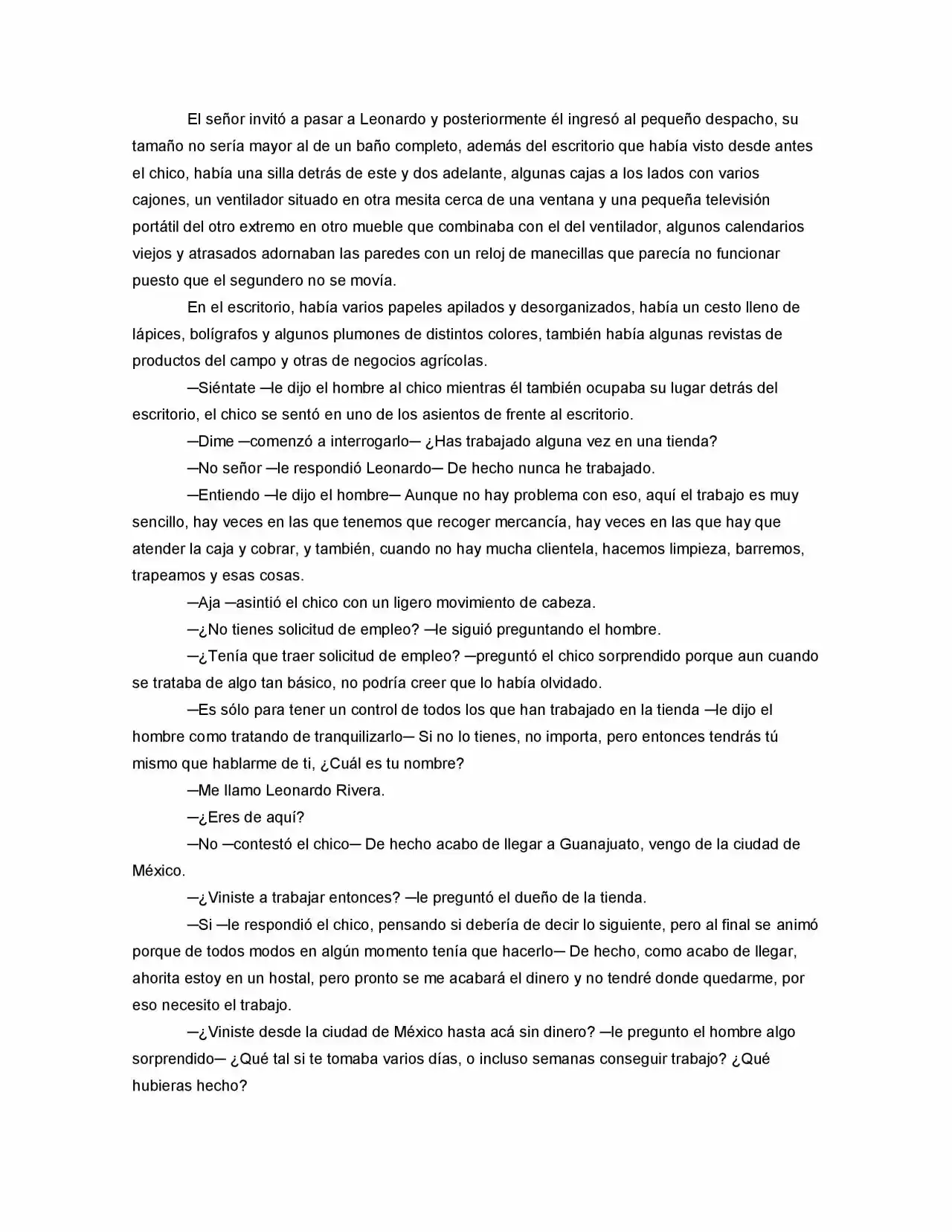 La Diferencia (Novela) - Capítulo 2 - Página 4 - LectorTMOo