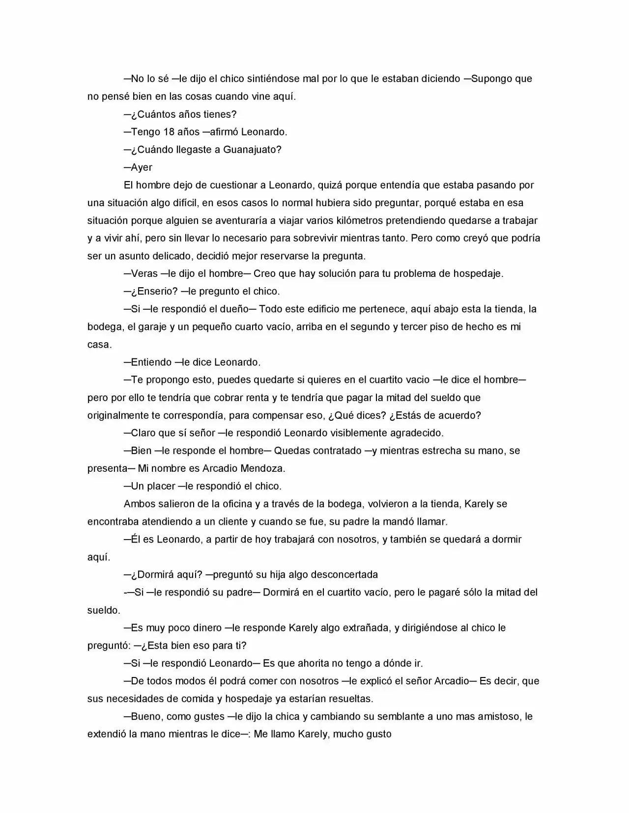 La Diferencia (Novela) - Capítulo 2 - Página 5 - LectorTMOo