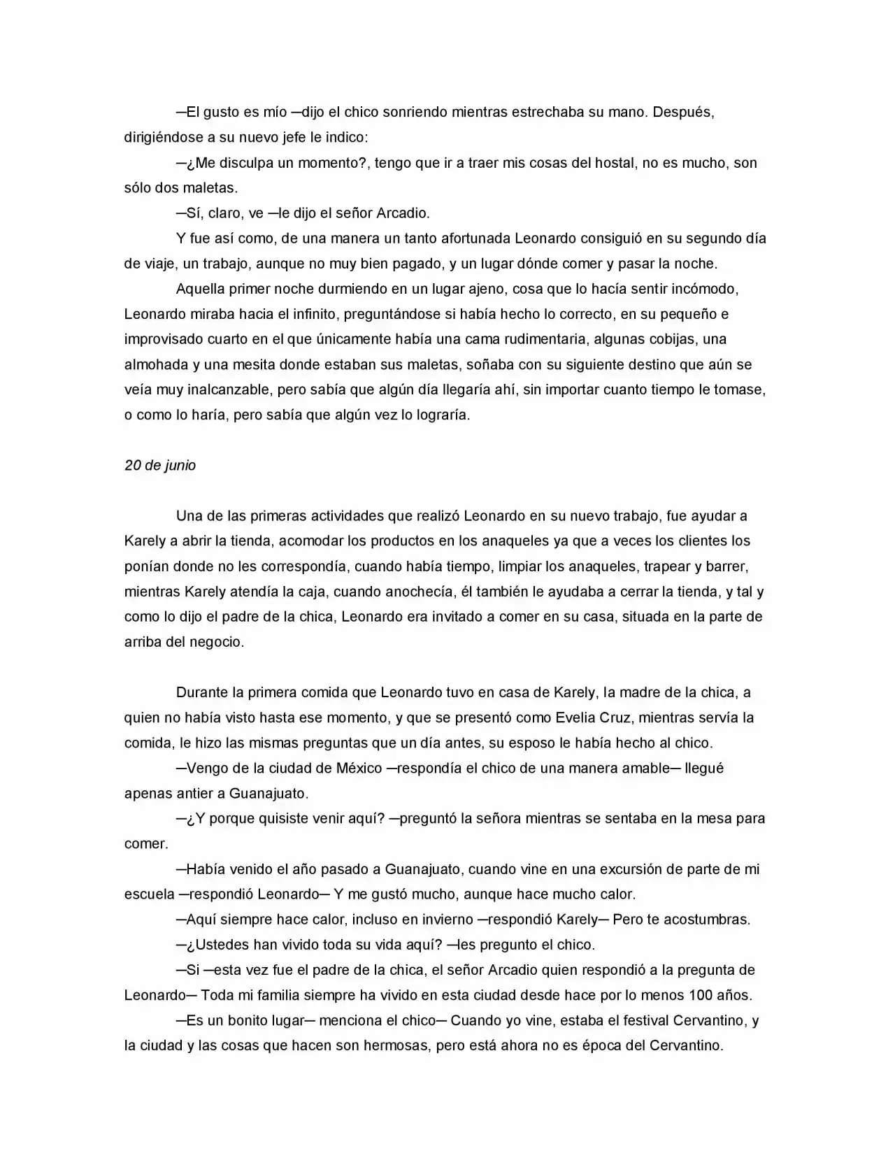 La Diferencia (Novela) - Capítulo 2 - Página 6 - LectorTMOo