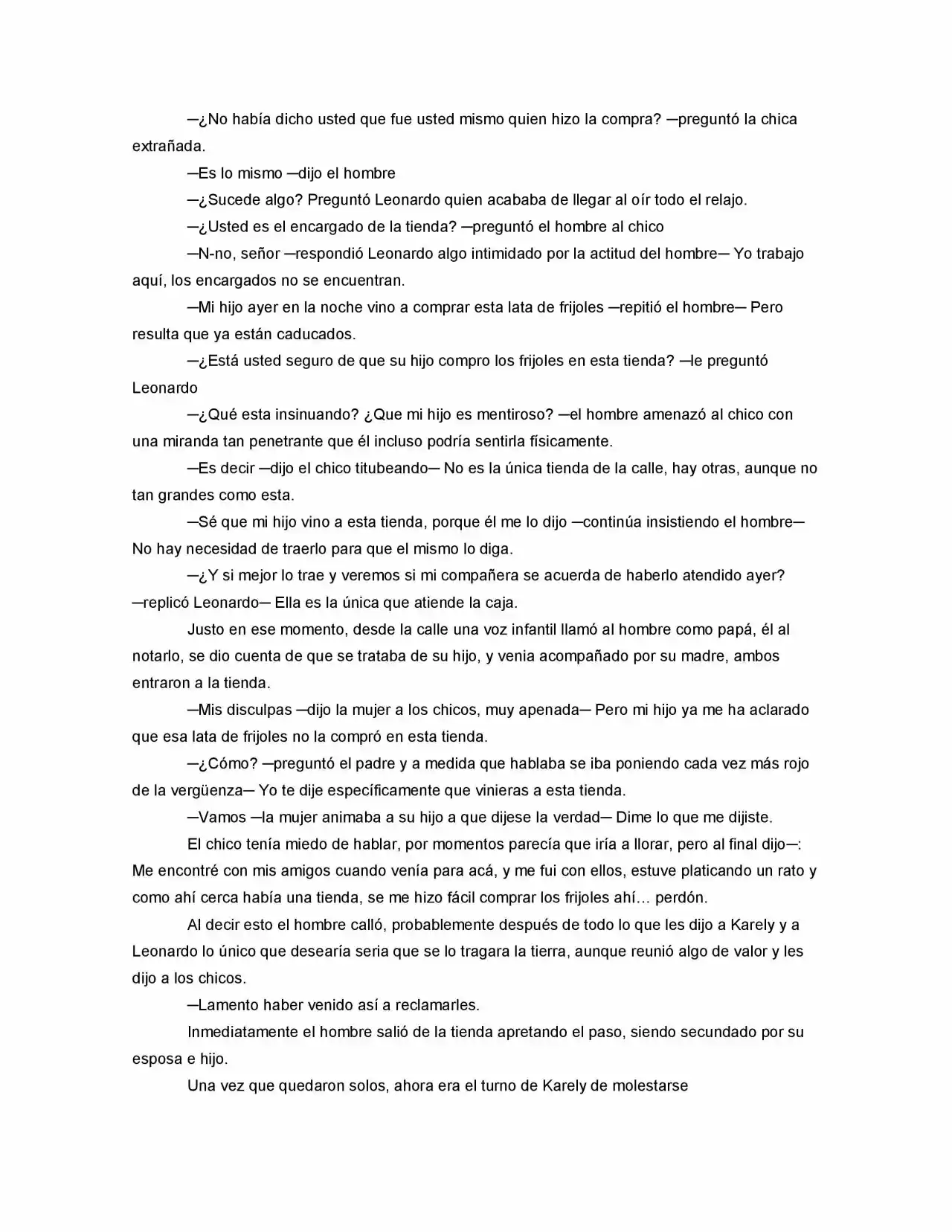 La Diferencia (Novela) - Capítulo 2 - Página 8 - LectorTMOo