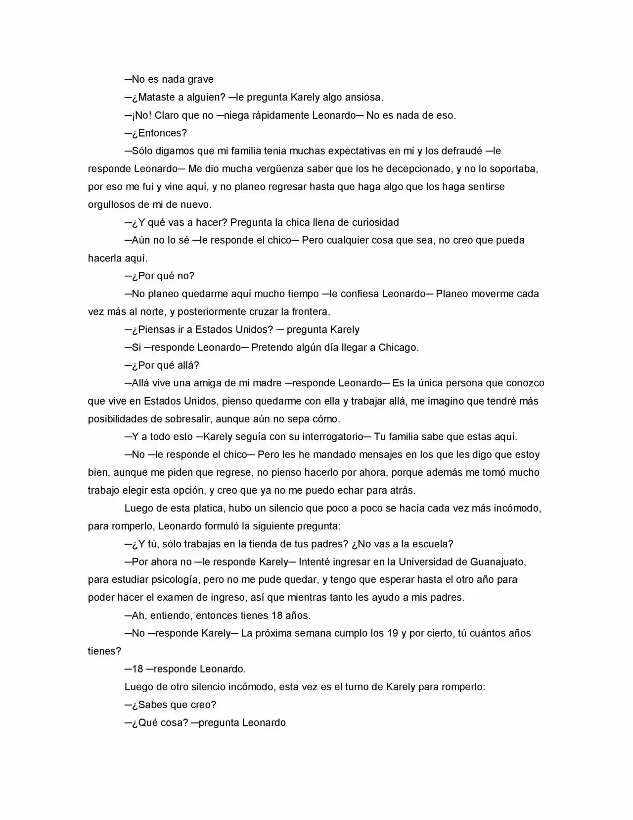La Diferencia (Novela) - Capítulo 2 - Página 11 - LectorTMOo