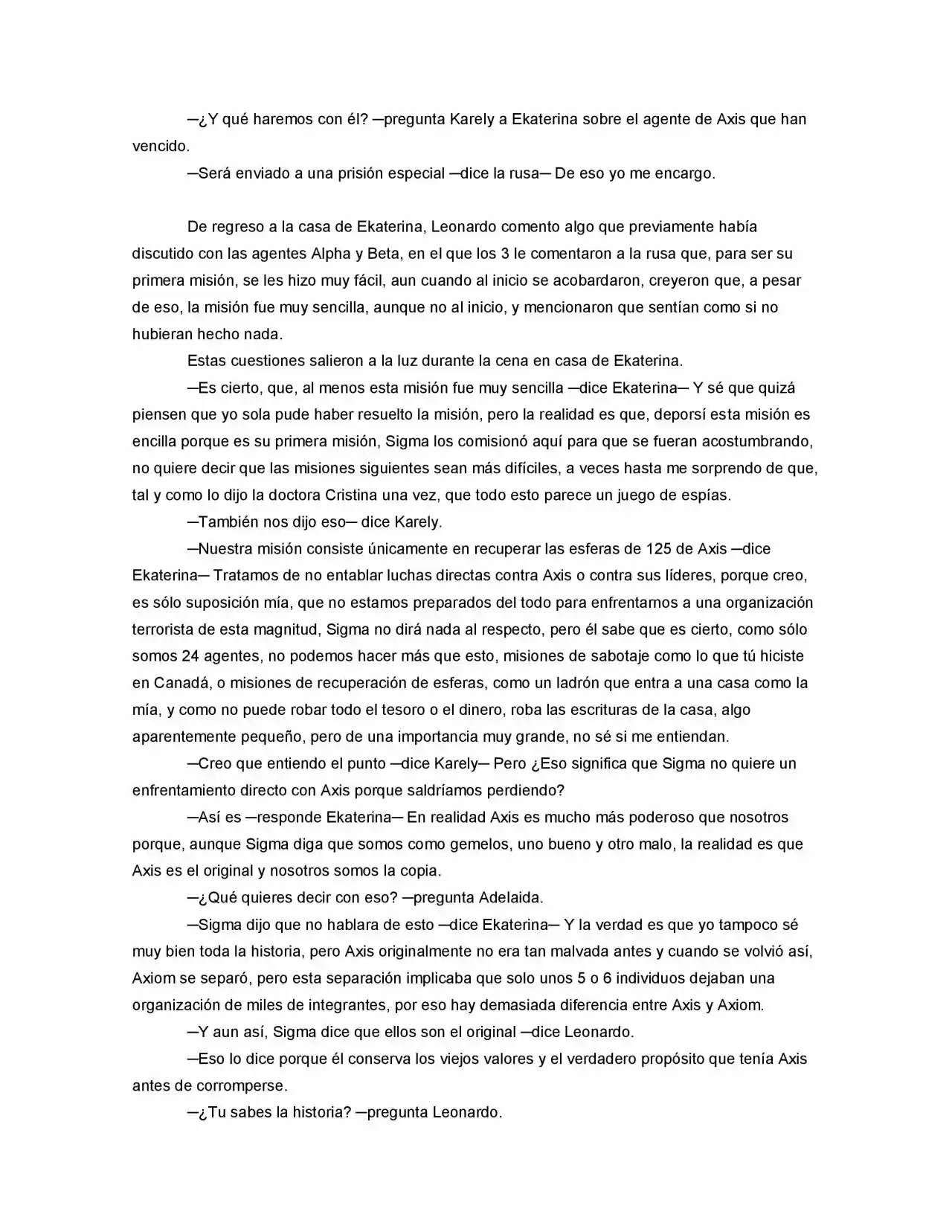 La Diferencia (Novela) - Capítulo 20 - Página 7 - LectorTMOo