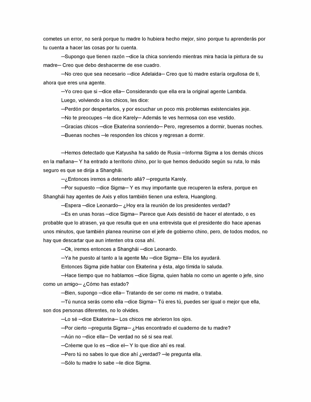 La Diferencia (Novela) - Capítulo 20 - Página 10 - LectorTMOo