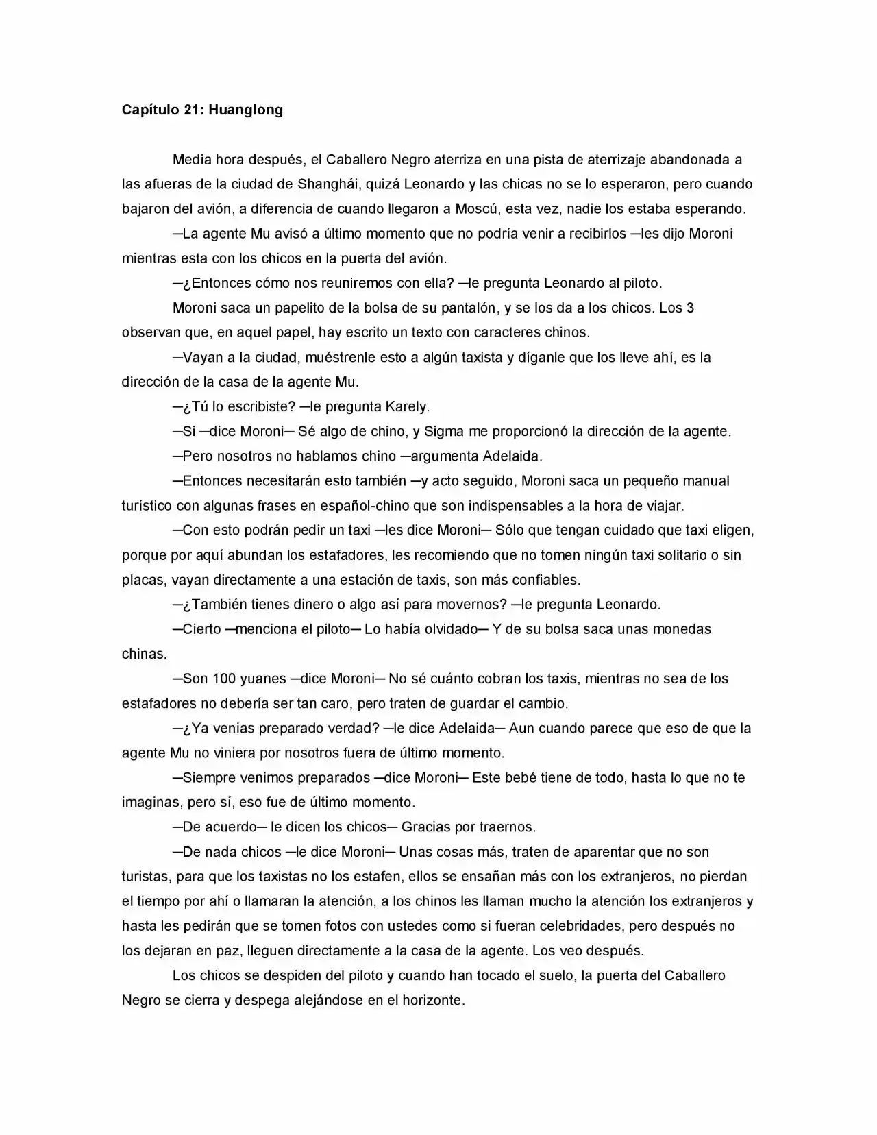 La Diferencia (Novela) - Capítulo 21 - Página 1 - LectorTMOo