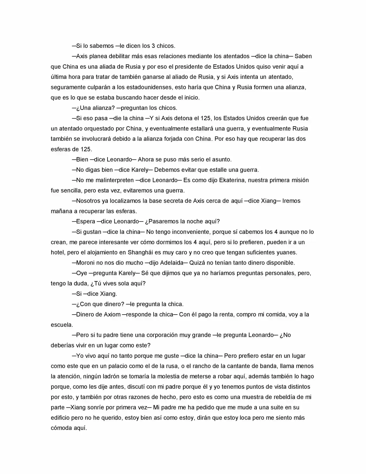 La Diferencia (Novela) - Capítulo 21 - Página 6 - LectorTMOo