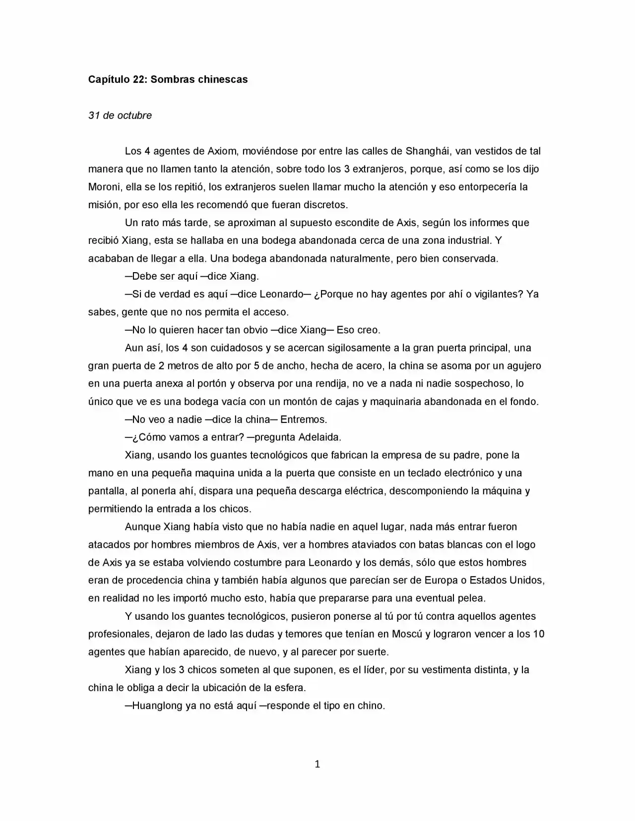 La Diferencia (Novela) - Capítulo 22 - Página 1 - LectorTMOo