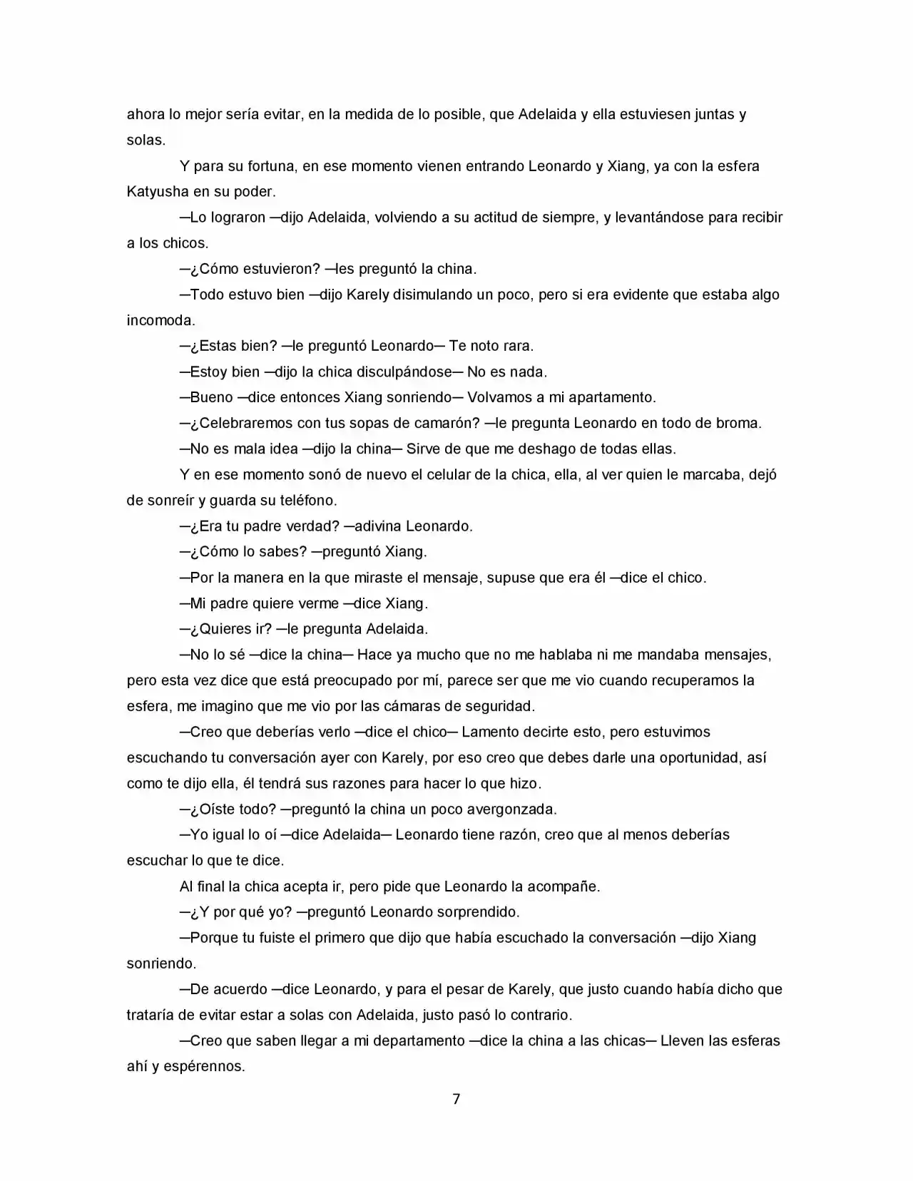 La Diferencia (Novela) - Capítulo 22 - Página 7 - LectorTMOo