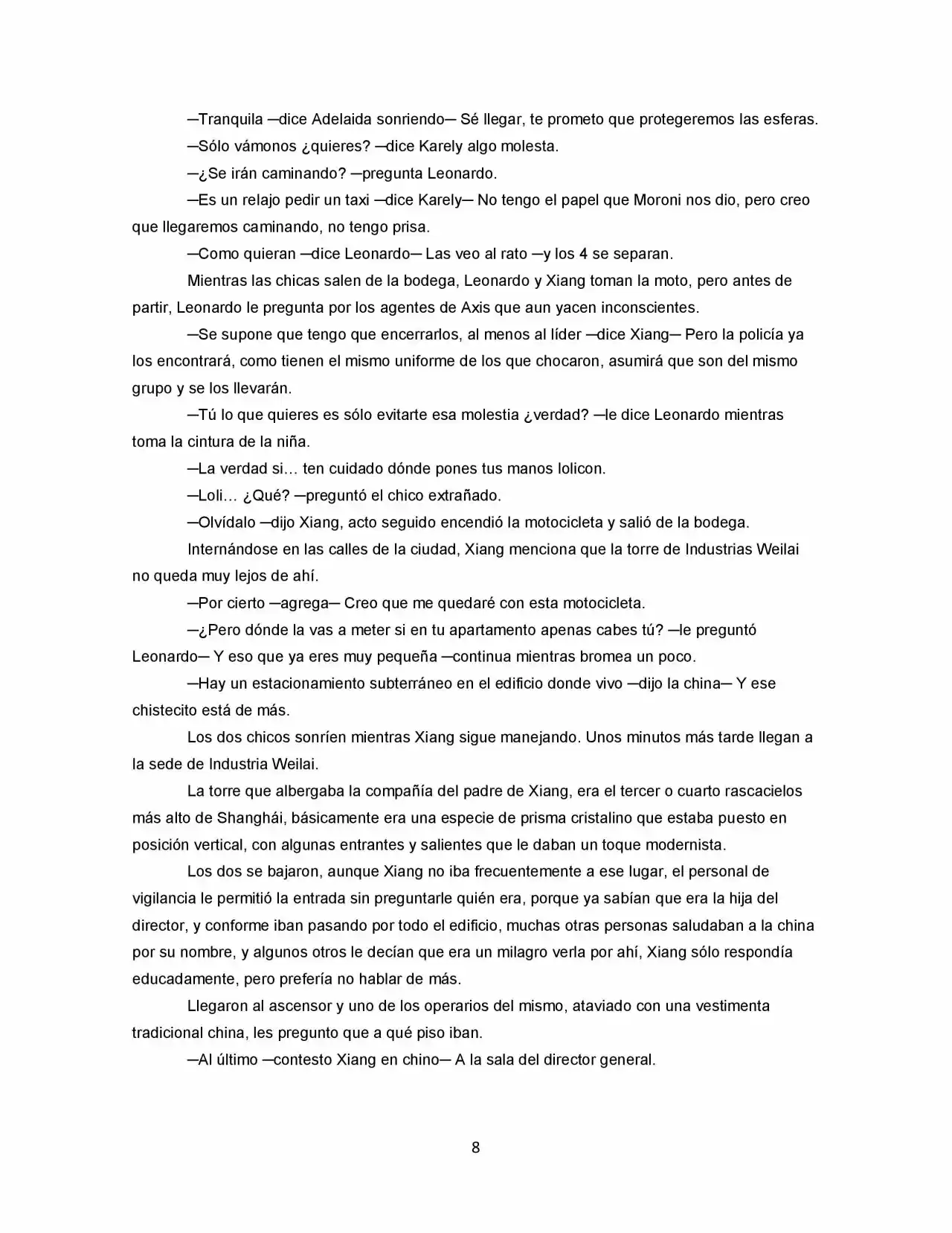 La Diferencia (Novela) - Capítulo 22 - Página 8 - LectorTMOo