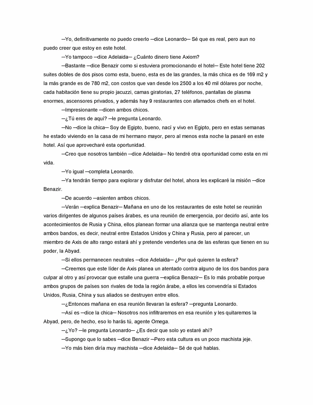 La Diferencia (Novela) - Capítulo 23 - Página 5 - LectorTMOo