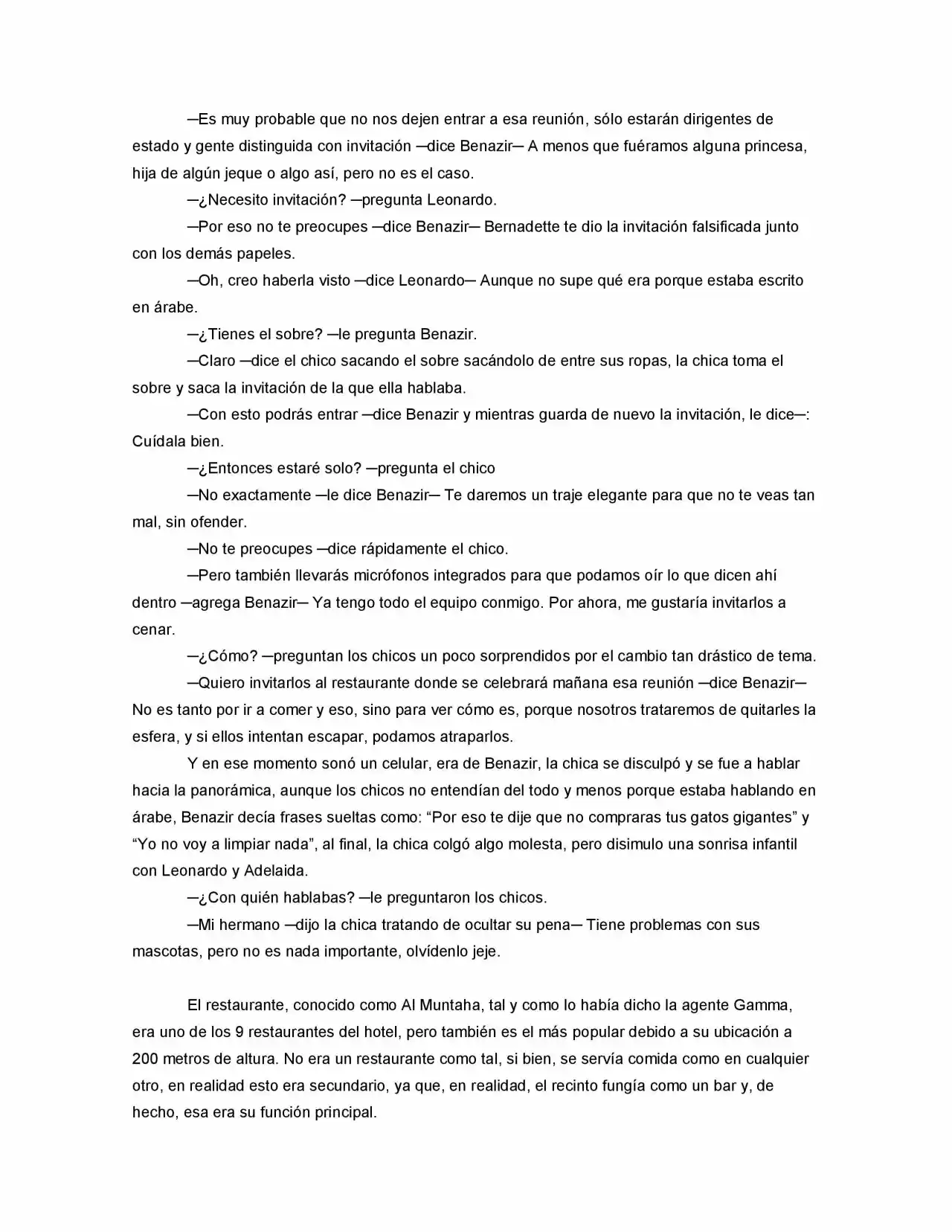 La Diferencia (Novela) - Capítulo 23 - Página 6 - LectorTMOo