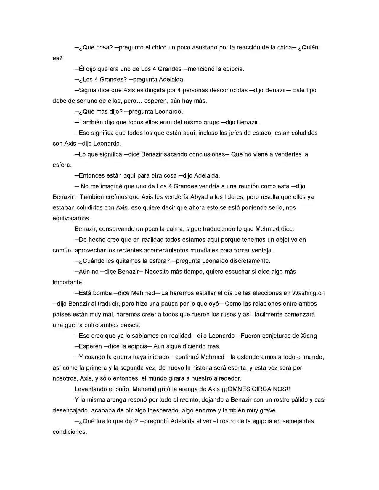 La Diferencia (Novela) - Capítulo 23 - Página 10 - LectorTMOo