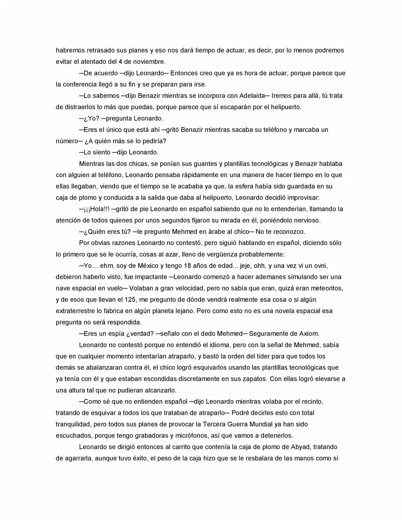 La Diferencia (Novela) - Capítulo 24 - Página 5 - LectorTMOo