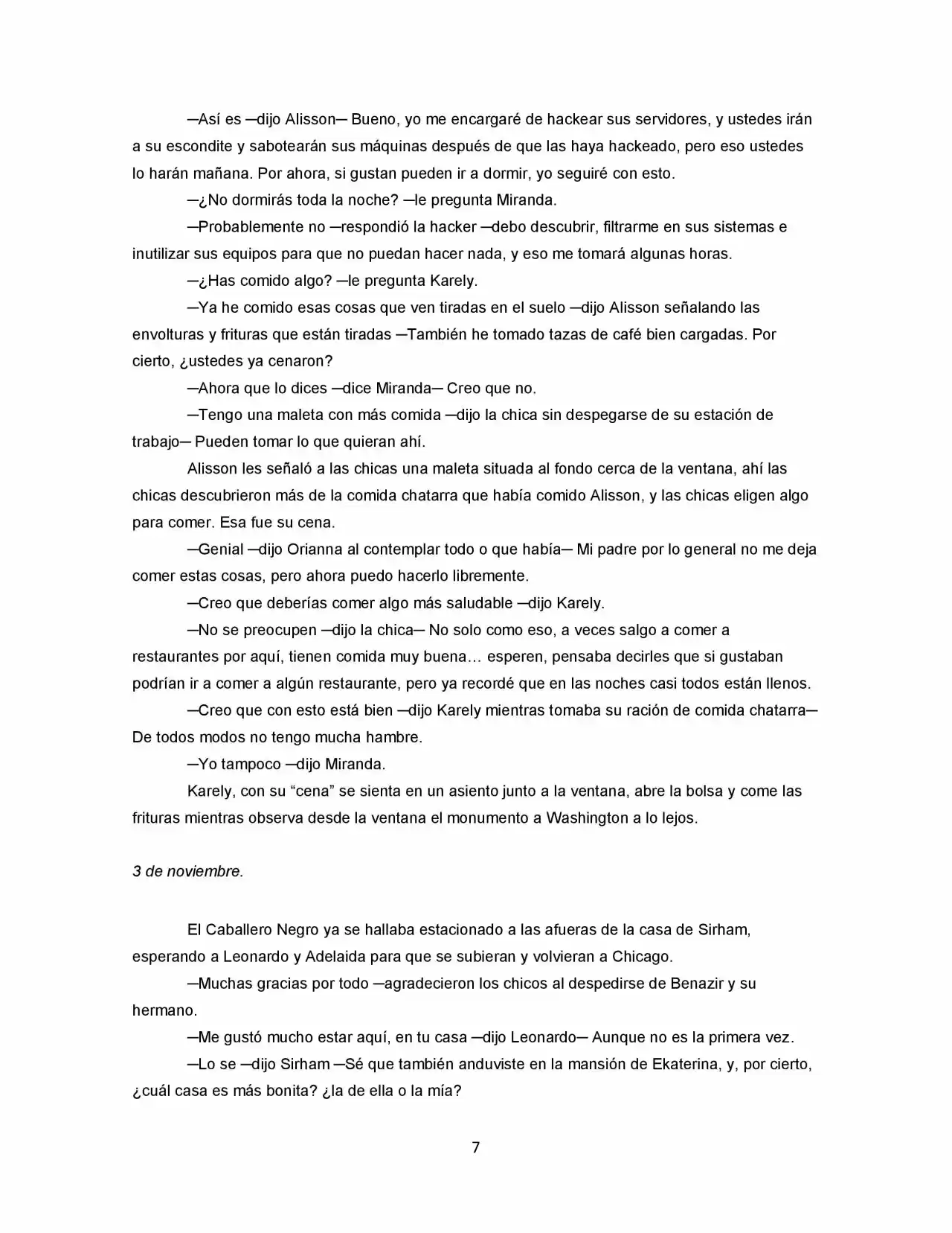 La Diferencia (Novela) - Capítulo 25 - Página 7 - LectorTMOo