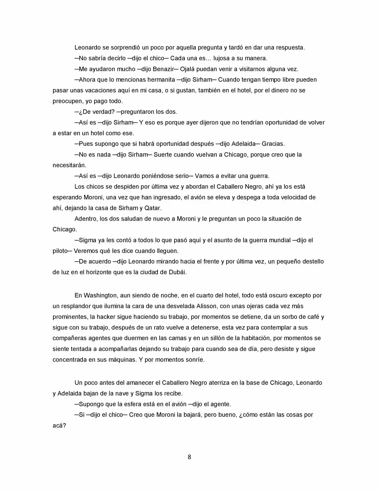 La Diferencia (Novela) - Capítulo 25 - Página 8 - LectorTMOo