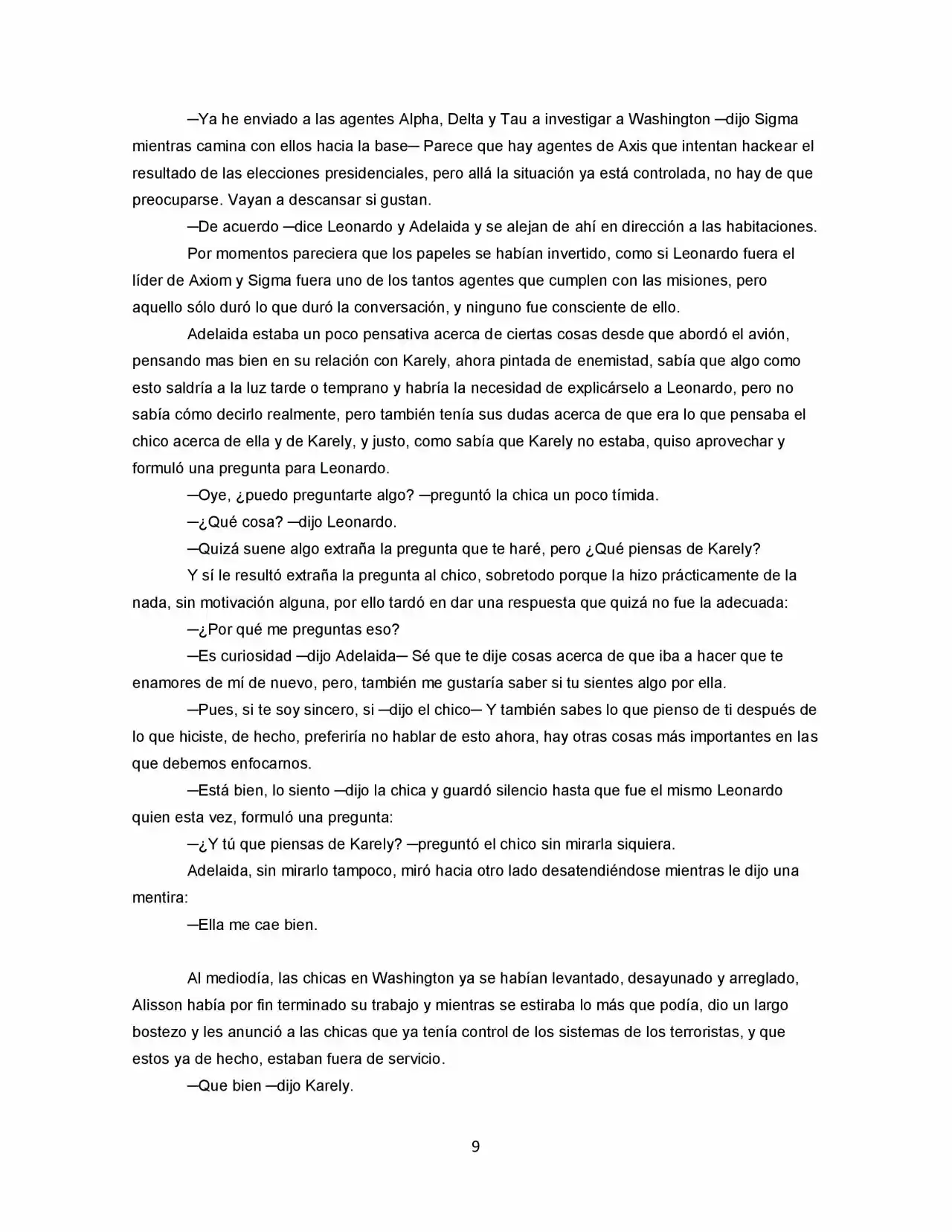 La Diferencia (Novela) - Capítulo 25 - Página 9 - LectorTMOo