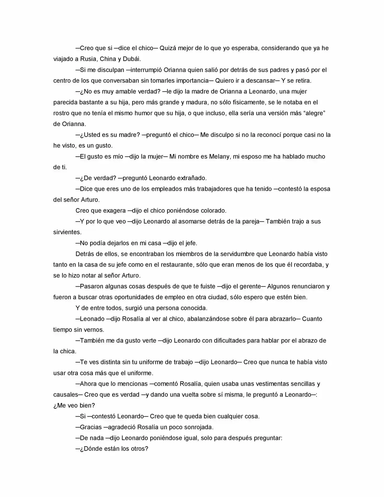 La Diferencia (Novela) - Capítulo 26 - Página 8 - LectorTMOo