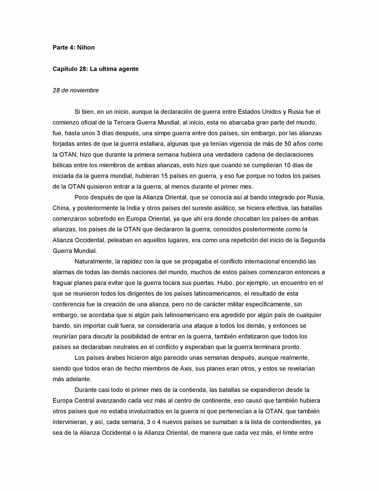 La Diferencia (Novela) - Capítulo 28 - Página 1 - LectorTMOo