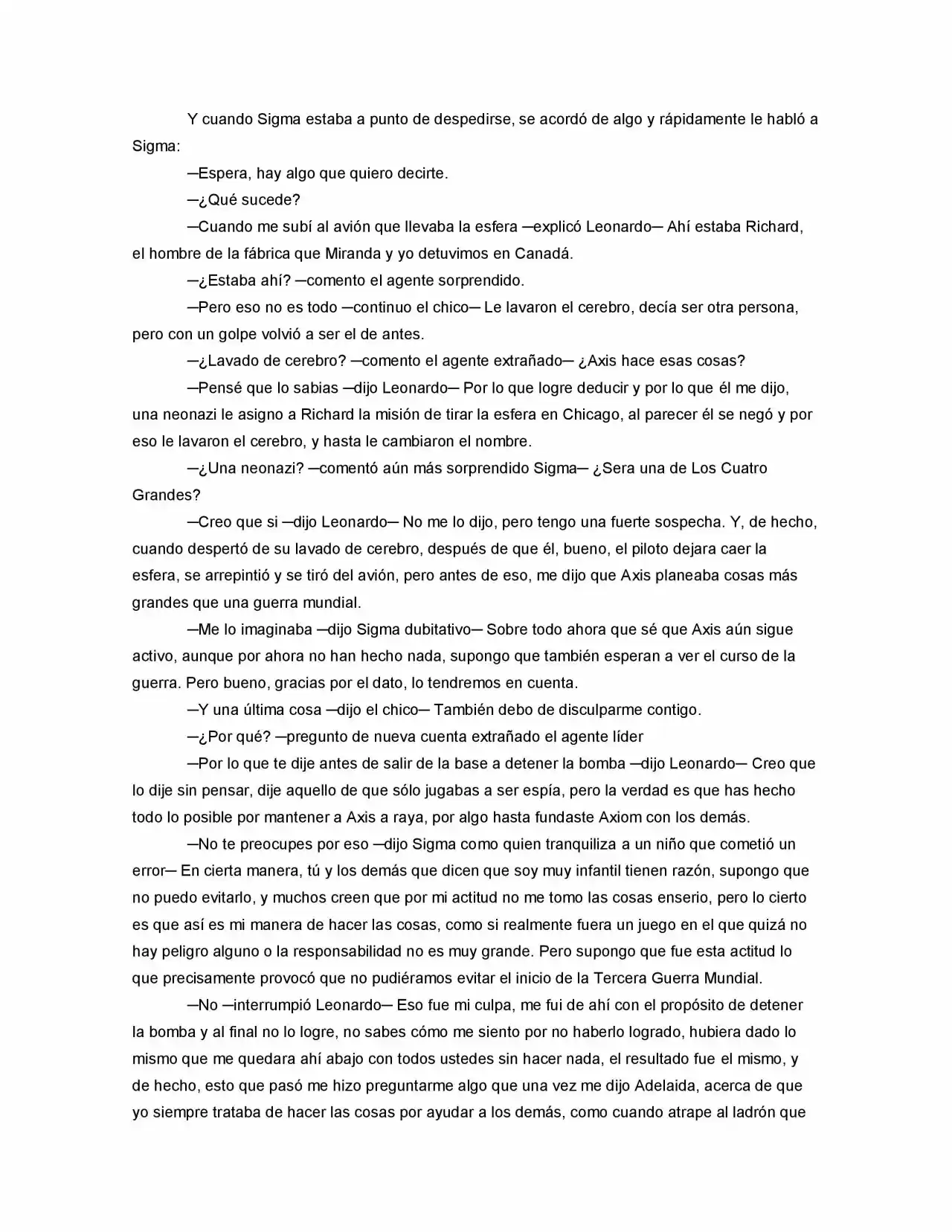 La Diferencia (Novela) - Capítulo 28 - Página 6 - LectorTMOo