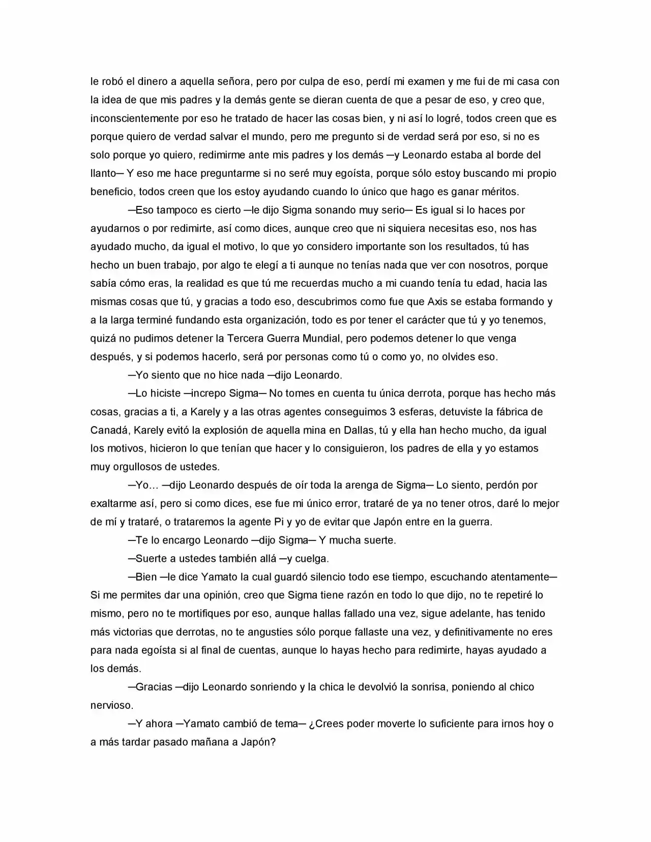 La Diferencia (Novela) - Capítulo 28 - Página 7 - LectorTMOo