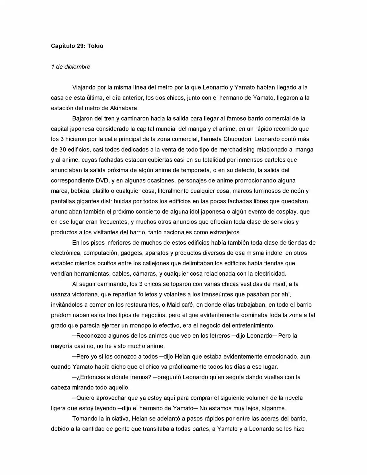 La Diferencia (Novela) - Capítulo 29 - Página 1 - LectorTMOo