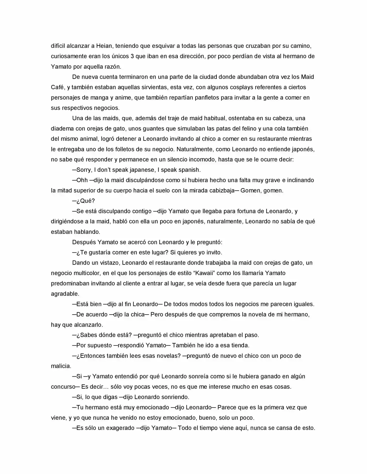 La Diferencia (Novela) - Capítulo 29 - Página 2 - LectorTMOo