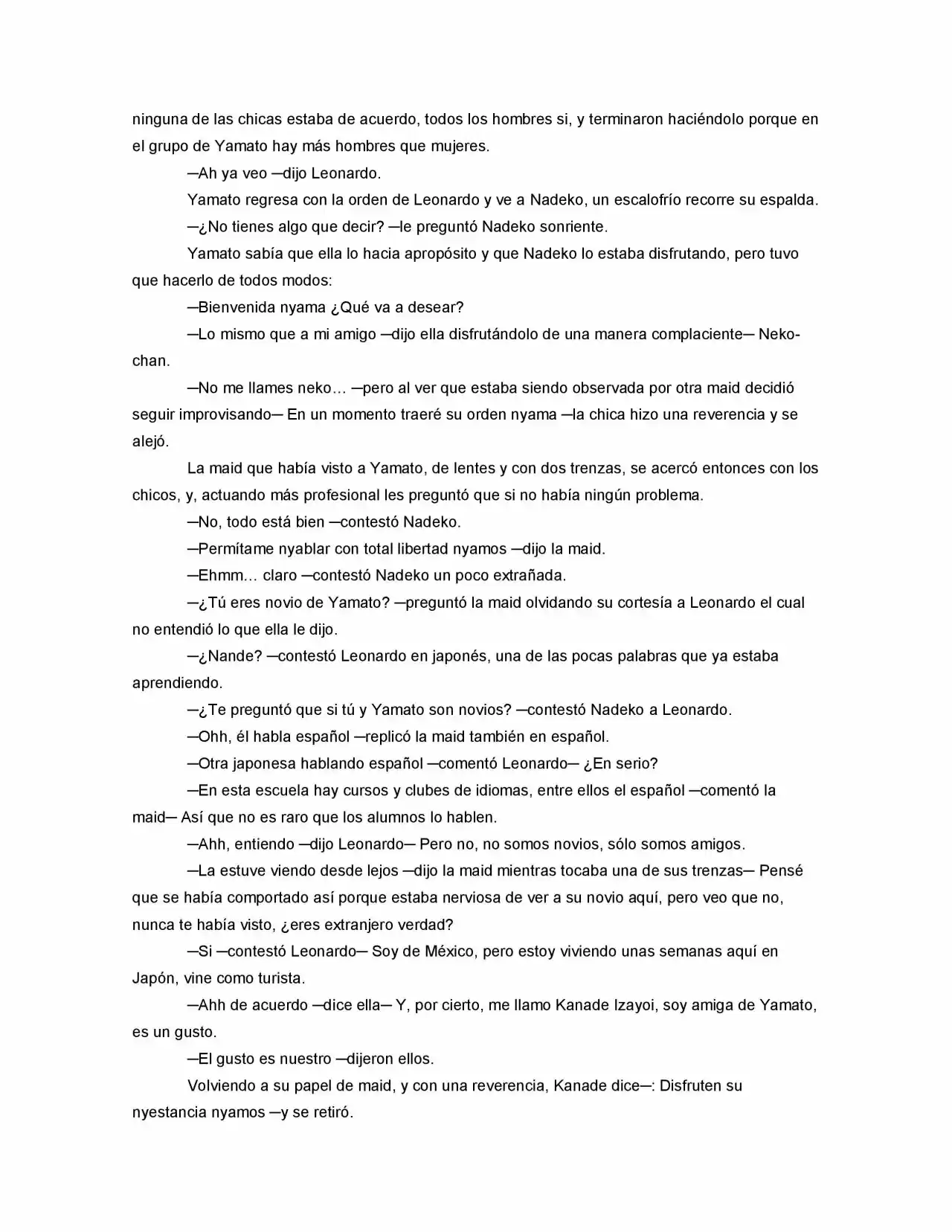 La Diferencia (Novela) - Capítulo 31 - Página 8 - LectorTMOo