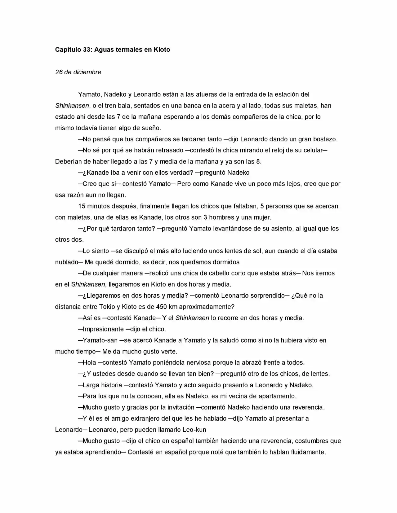La Diferencia (Novela) - Capítulo 33 - Página 1 - LectorTMOo