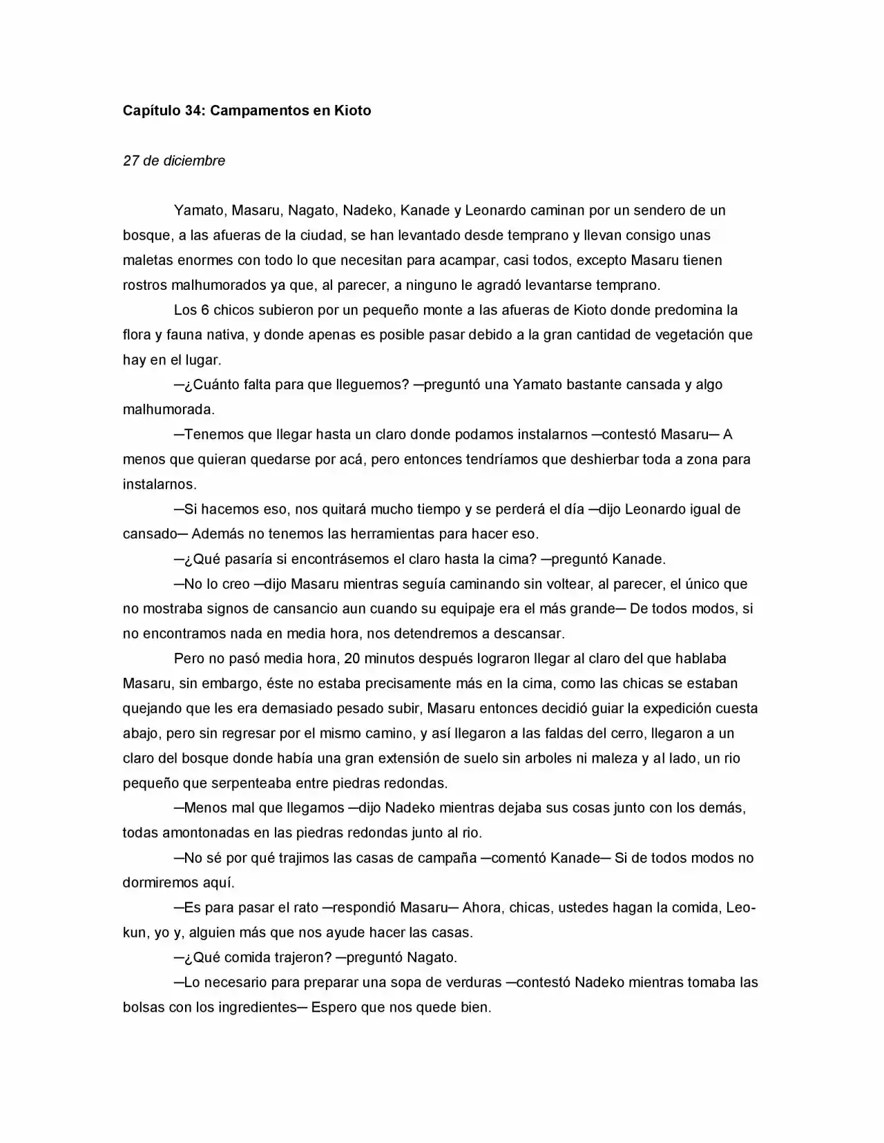 La Diferencia (Novela) - Capítulo 34 - Página 1 - LectorTMOo