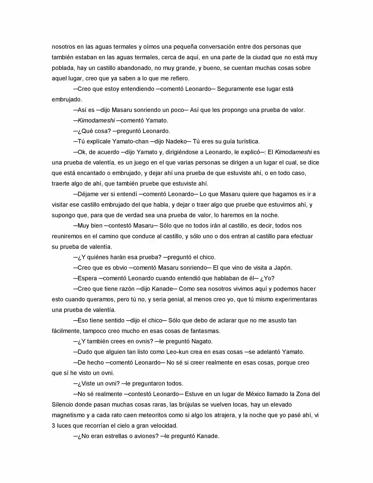 La Diferencia (Novela) - Capítulo 34 - Página 4 - LectorTMOo