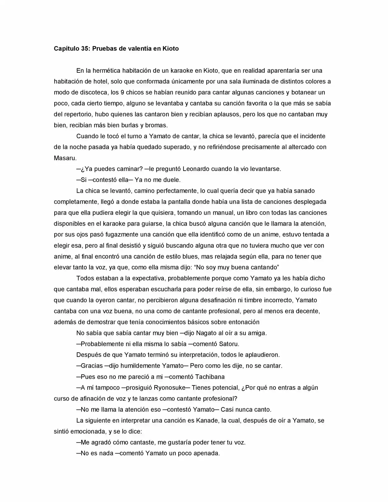 La Diferencia (Novela) - Capítulo 35 - Página 1 - LectorTMOo