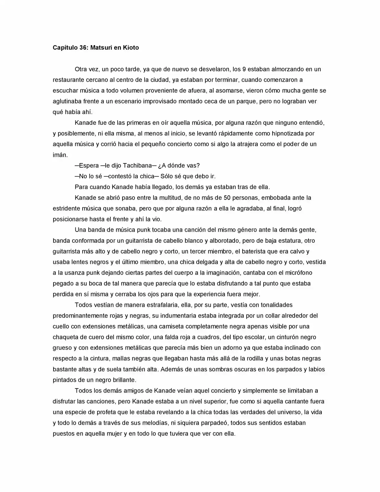 La Diferencia (Novela) - Capítulo 36 - Página 1 - LectorTMOo