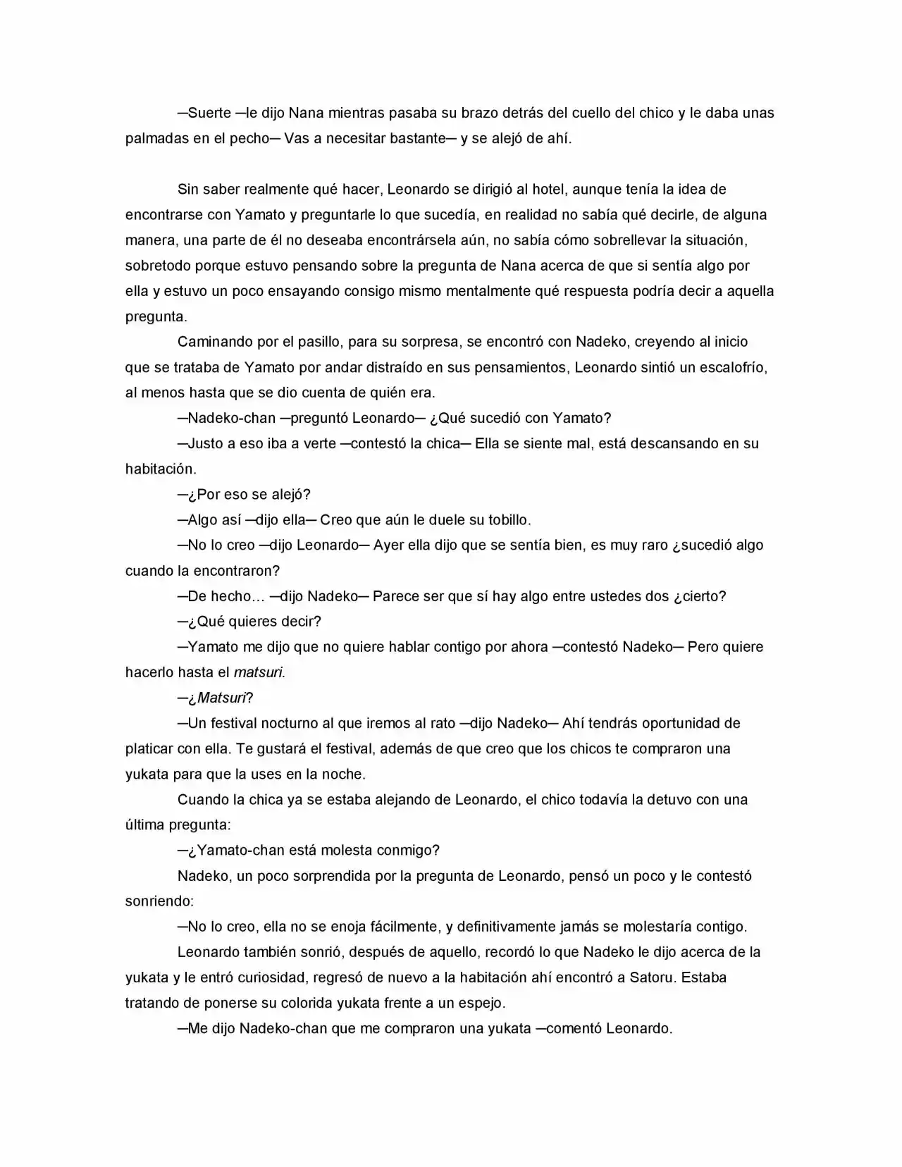 La Diferencia (Novela) - Capítulo 36 - Página 7 - LectorTMOo