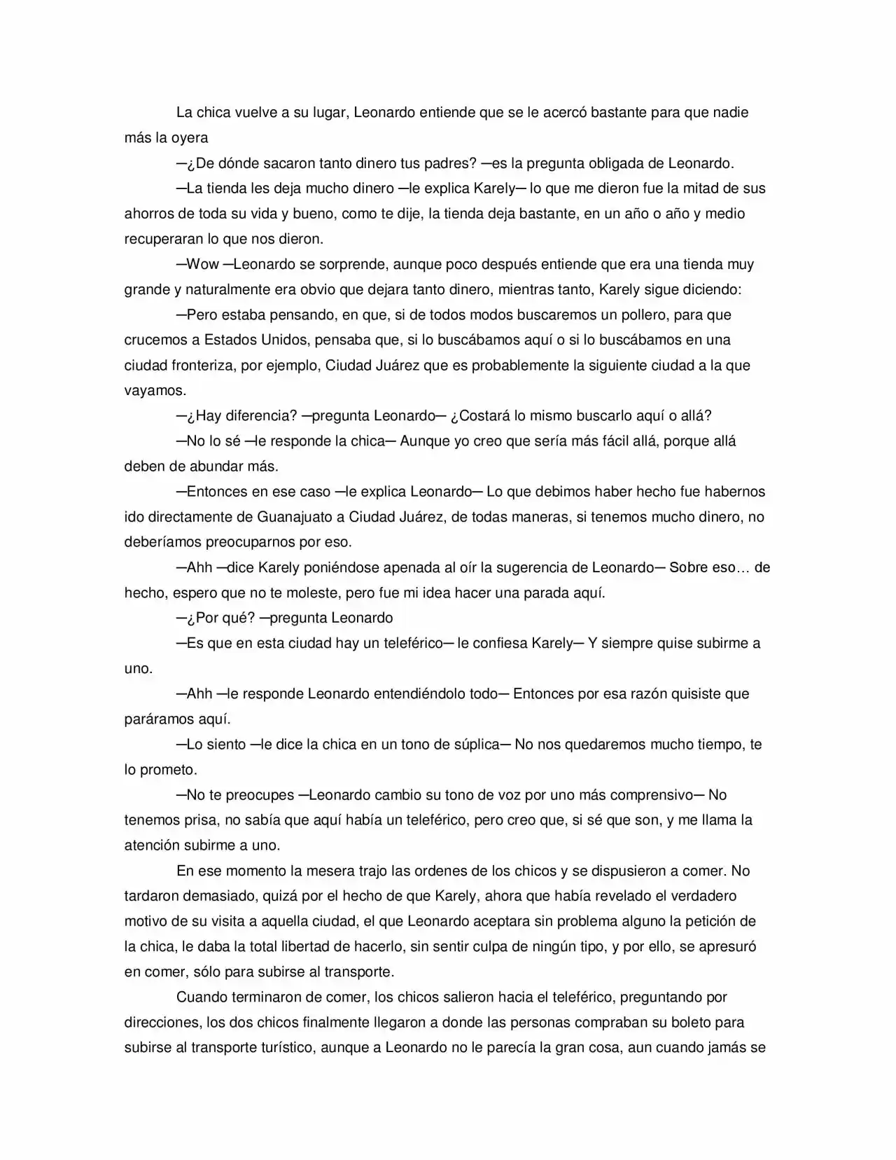 La Diferencia (Novela) - Capítulo 4 - Página 2 - LectorTMOo