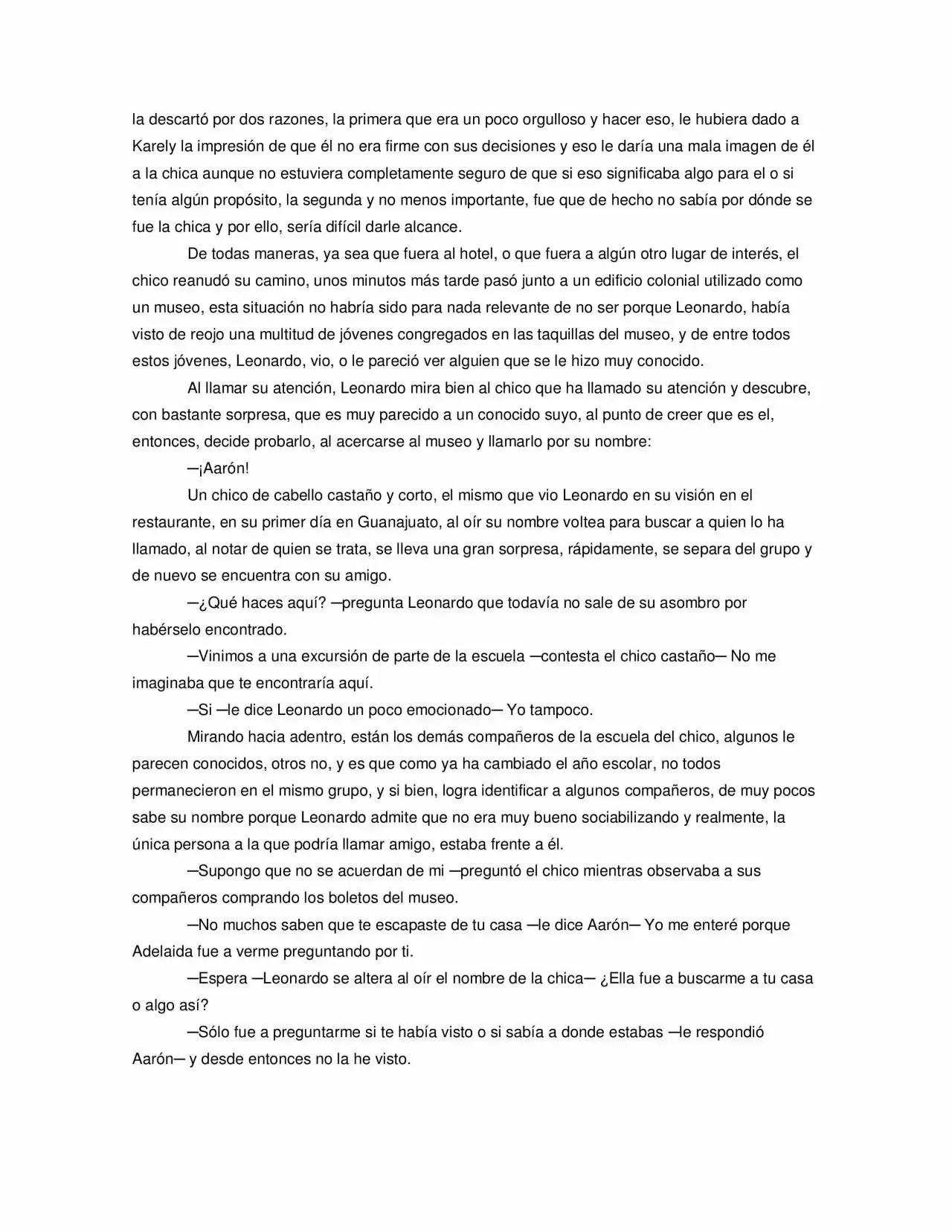La Diferencia (Novela) - Capítulo 4 - Página 4 - LectorTMOo