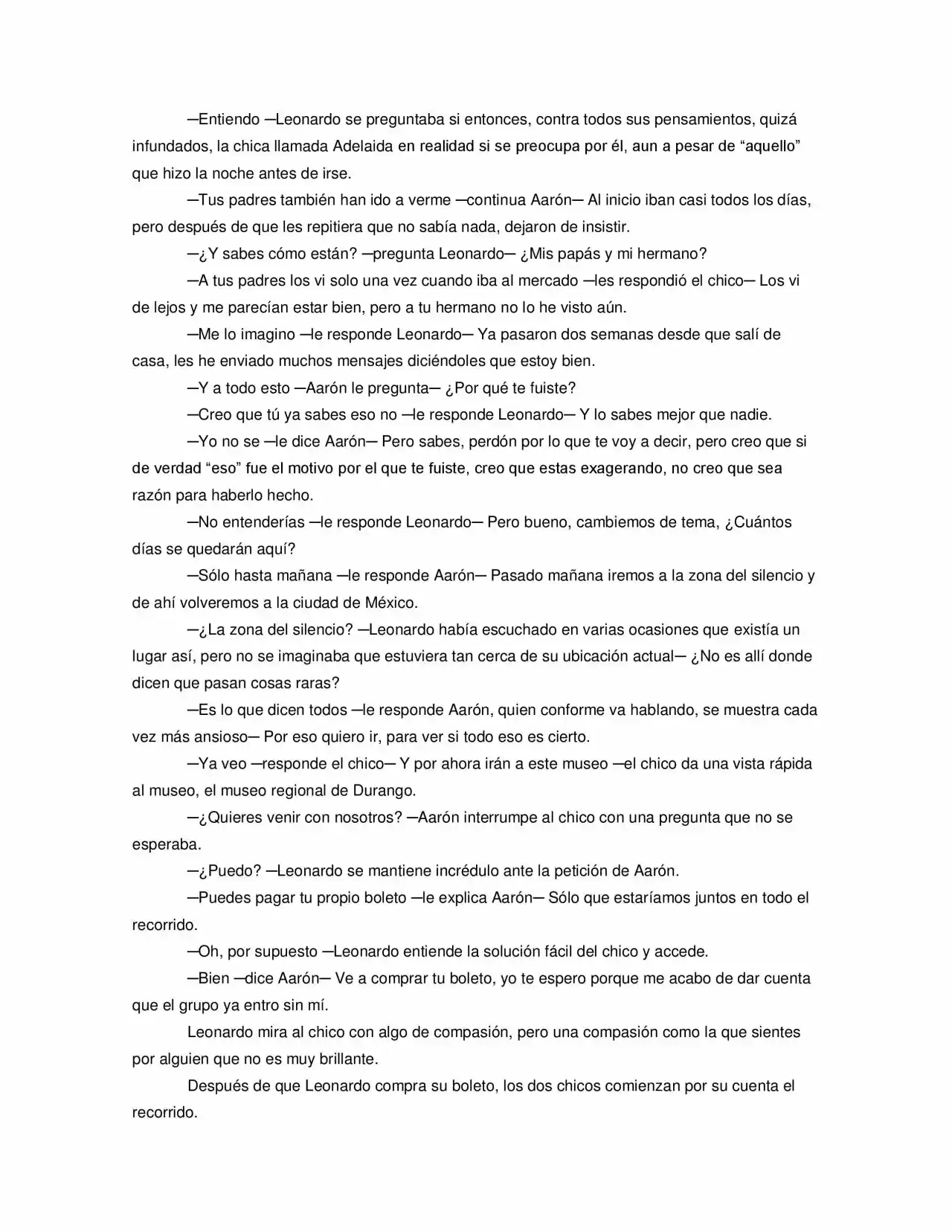 La Diferencia (Novela) - Capítulo 4 - Página 5 - LectorTMOo