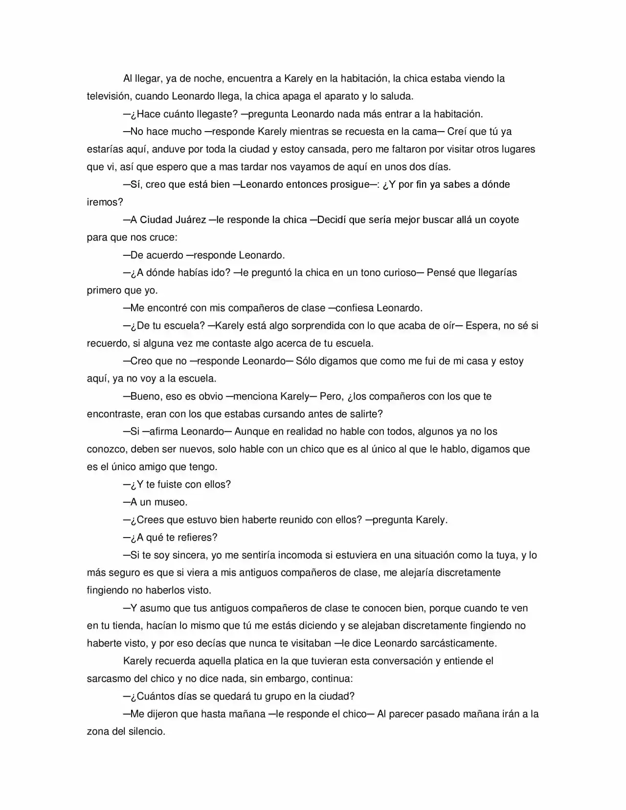 La Diferencia (Novela) - Capítulo 4 - Página 7 - LectorTMOo