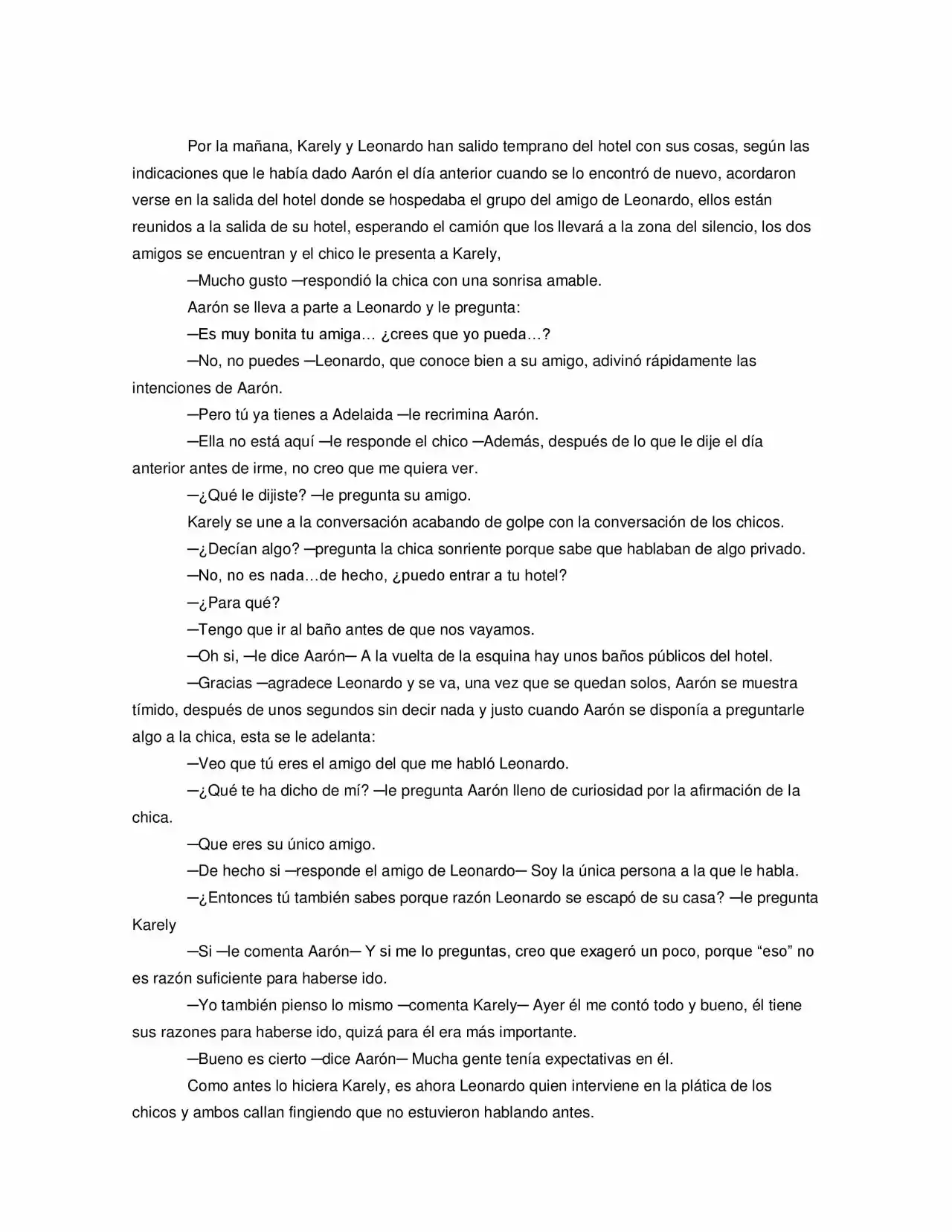 La Diferencia (Novela) - Capítulo 4 - Página 9 - LectorTMOo
