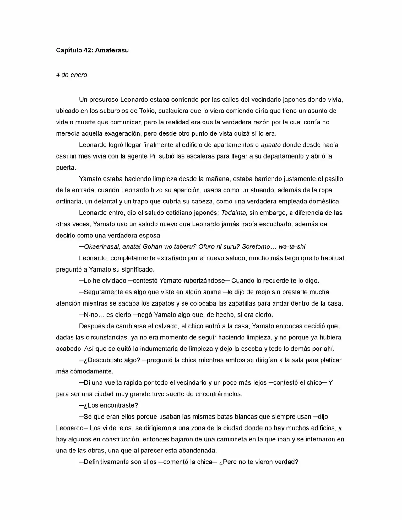 La Diferencia (Novela) - Capítulo 42 - Página 1 - LectorTMOo