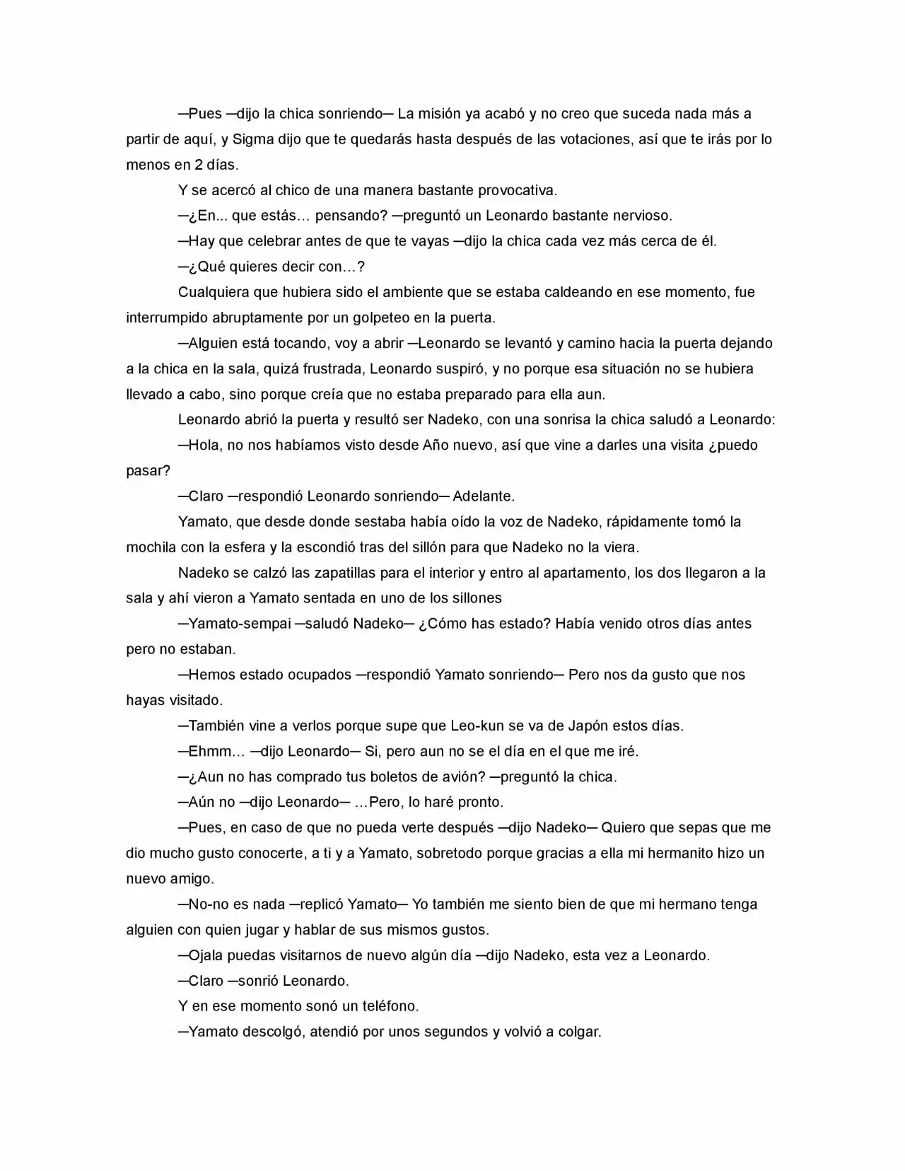 La Diferencia (Novela) - Capítulo 42 - Página 7 - LectorTMOo