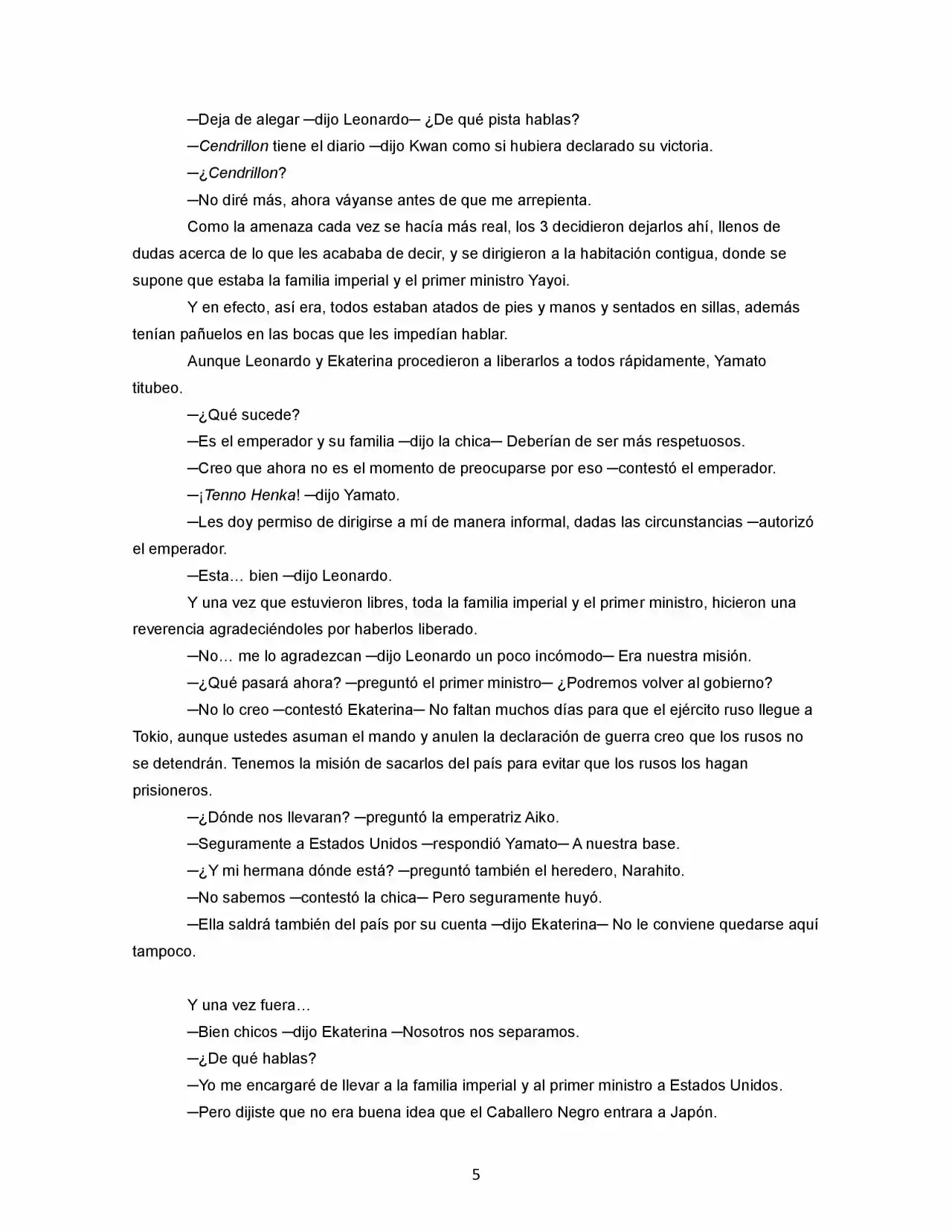 La Diferencia (Novela) - Capítulo 44 - Página 5 - LectorTMOo