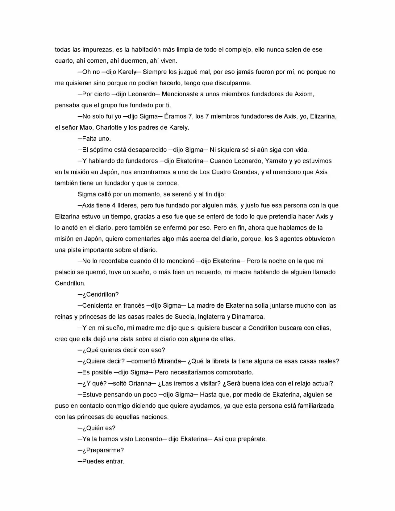 La Diferencia (Novela) - Capítulo 46 - Página 8 - LectorTMOo