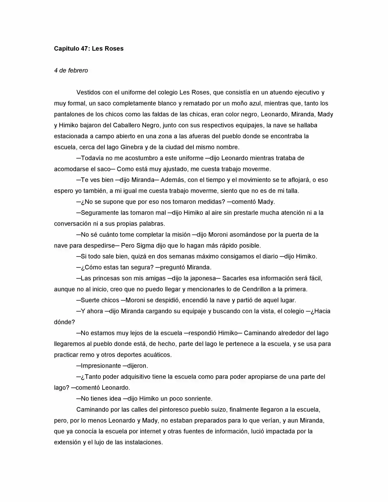 La Diferencia (Novela) - Capítulo 47 - Página 1 - LectorTMOo