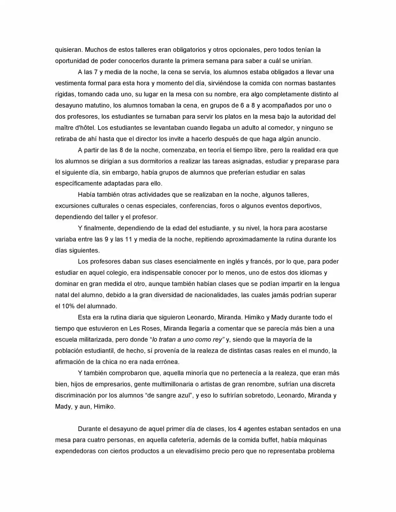 La Diferencia (Novela) - Capítulo 47 - Página 5 - LectorTMOo