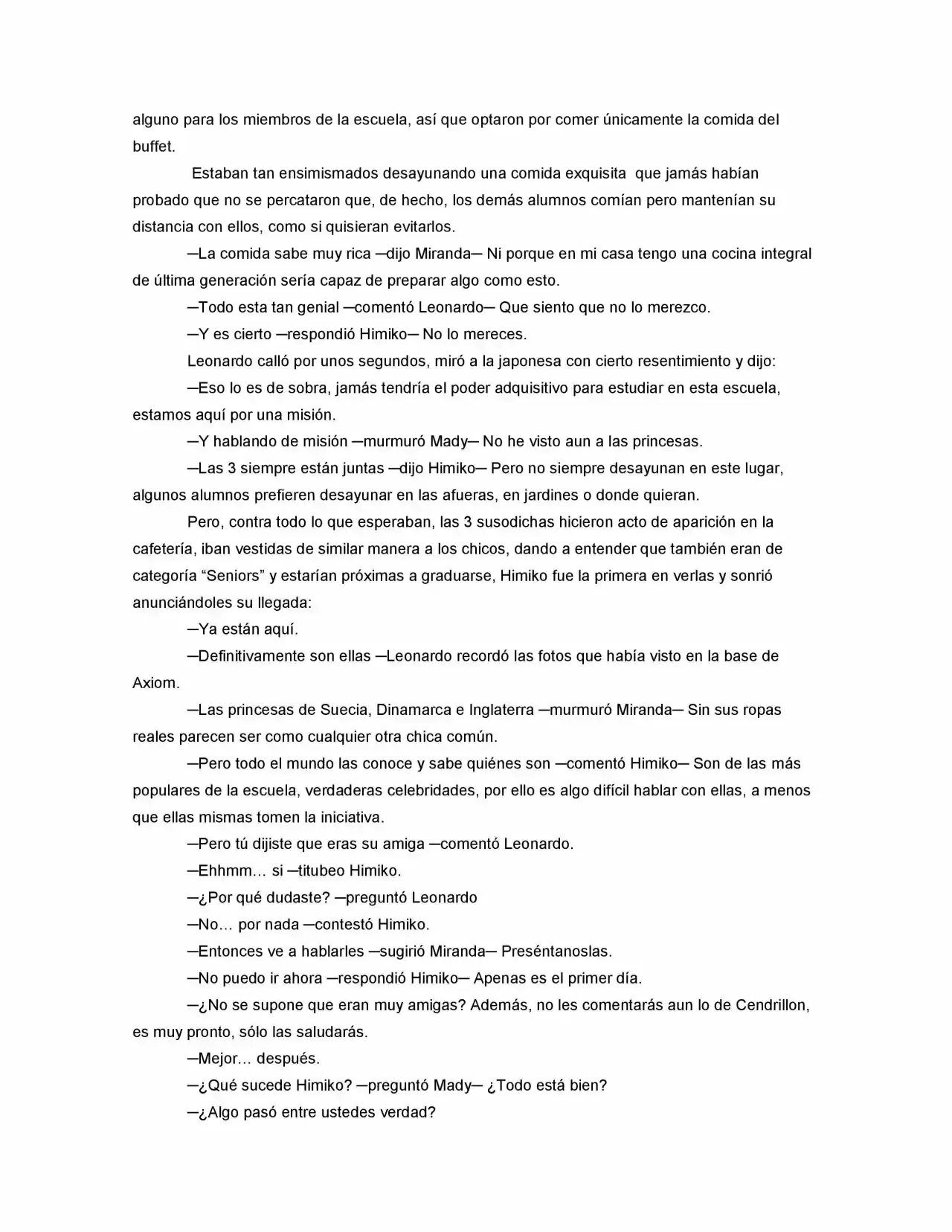 La Diferencia (Novela) - Capítulo 47 - Página 6 - LectorTMOo